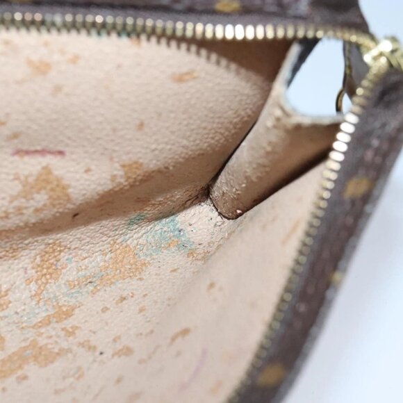 LOUIS VUITTON Monogram Bucket PM Accessory Pouch LV Auth 99633 - Picture 13 of 16